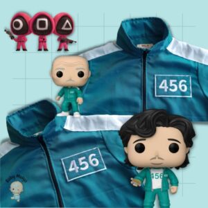 Setelan Baju Anak Anggota SQUID GAME 456