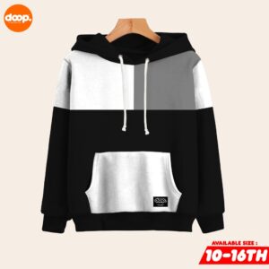 Hoodie Anak 2-15 Tahun & Dewasa - Hitam Variasi 2