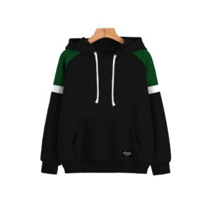 Hoodie Anak 2-15 Tahun & Dewasa - Hitam