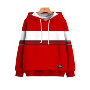 Hoodie Anak 2-15 Tahun & Dewasa - Merah