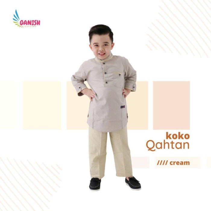 koko anak kurta baju muslim anak laki laki katun terbaru